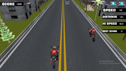 Highway Rider Motorcycle Racer Game