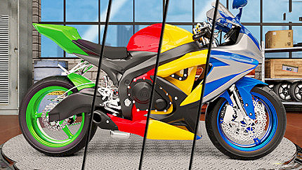 Graj w Mega Ramp Bike Racing Tracks online za darmo