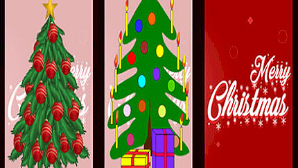 Graj w Christmas Tree Memory Game online za darmo