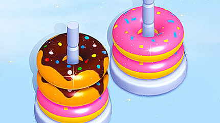Graj w Donut Sort Fun online za darmo