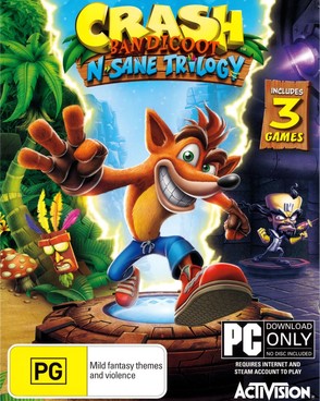 Okładka Crash Bandicoot N. Sane Trilogy