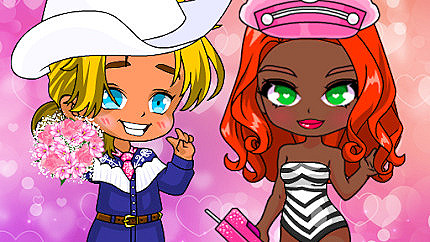 Graj w Blonde Chibi Fashion Show online za darmo