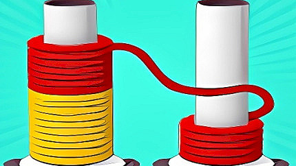 Graj w Rope Color Sort 3D online za darmo