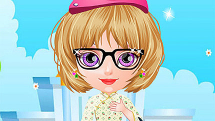 Graj w Baby Halen Go To School online za darmo