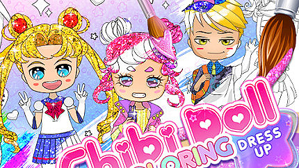 Graj w Chibi Doll Coloring & Dress Up online za darmo