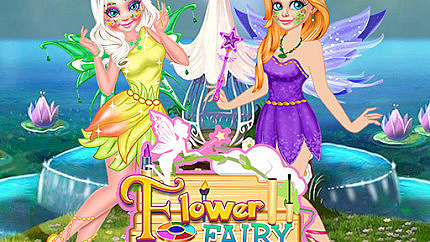 Graj w Flower Fairy Makeover online za darmo