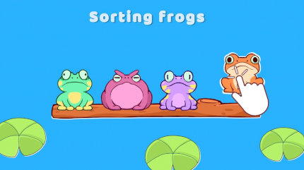 Sorting frogs