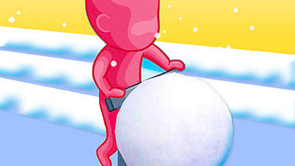 Graj w Giant Snowball Rush online za darmo
