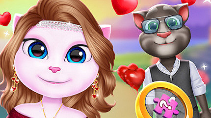 Graj w Kitty Couple Lovely Valentine online za darmo