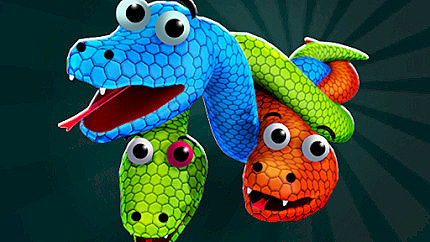 Graj w Tangled Snakes - Sort Puzzle online za darmo