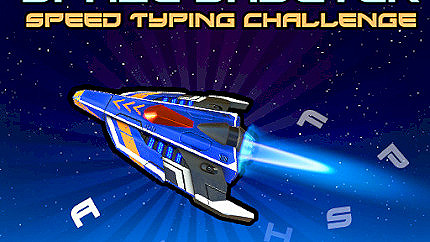 Graj w Space Shooter - Speed Typing Challenge online za darmo