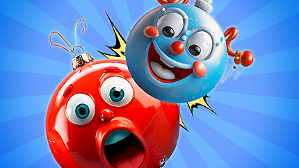 Graj w Merge Balls New Years Toys in 3D! online za darmo