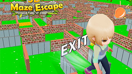 Graj w Maze Escape 3D online za darmo