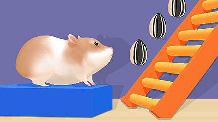 Graj w Hamster Stack Maze online za darmo