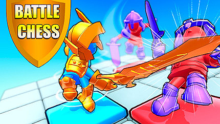 Graj w Battle Chess: Puzzle online za darmo
