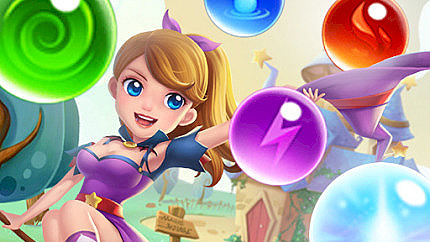 Graj w Bubble Witch Shooter Magical Saga online za darmo