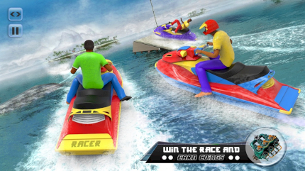 Super Jet Ski Race Stunt : Water Boat Racing 2020