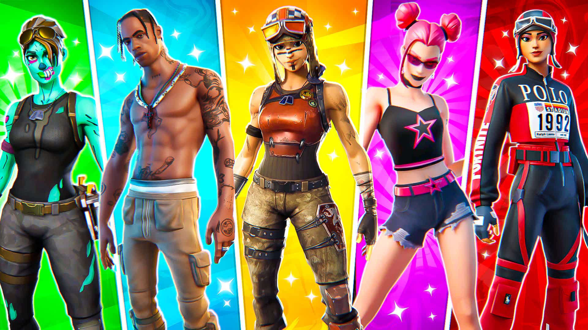 Skiny w Fortnite